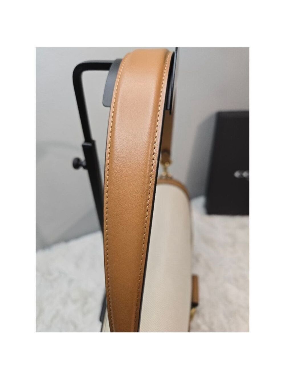 Coach Tabby Canvas Leather Flap Snap Shoulder Bag, NWT - Picture 13 of 16